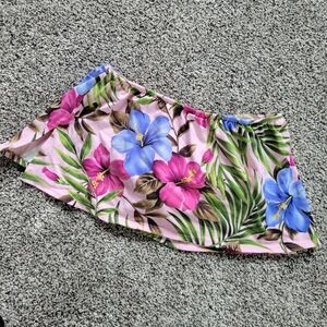 Vintage Floral Swim Skirt